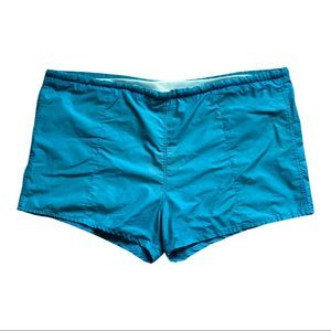 Vintage Woolrich swim trunks mens 3xl aqua blue
